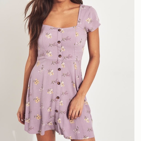 Hollister Dresses & Skirts - Button-Front A-Line Dress
